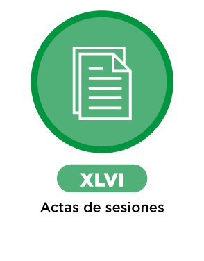 XLVI. Actas y sesiones Consejos Consultivos